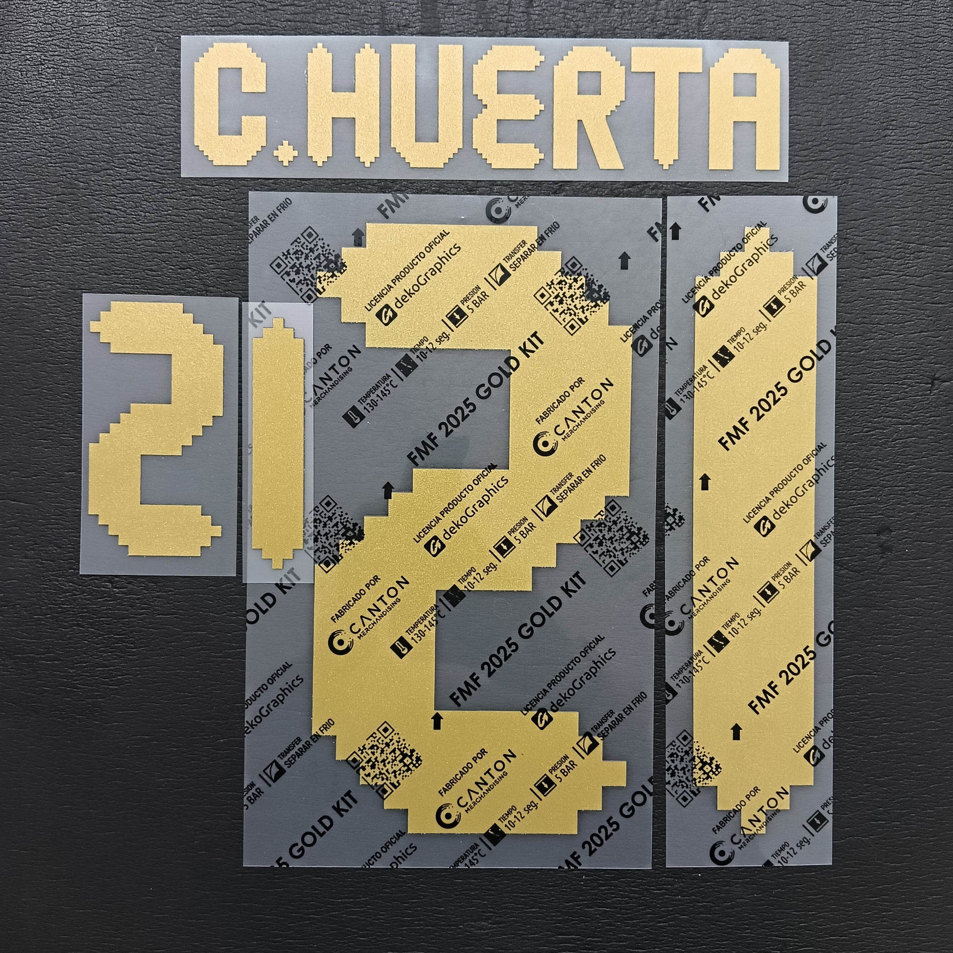 Estampado Mexico 2025 CESAR CHINO HUERTA local adulto