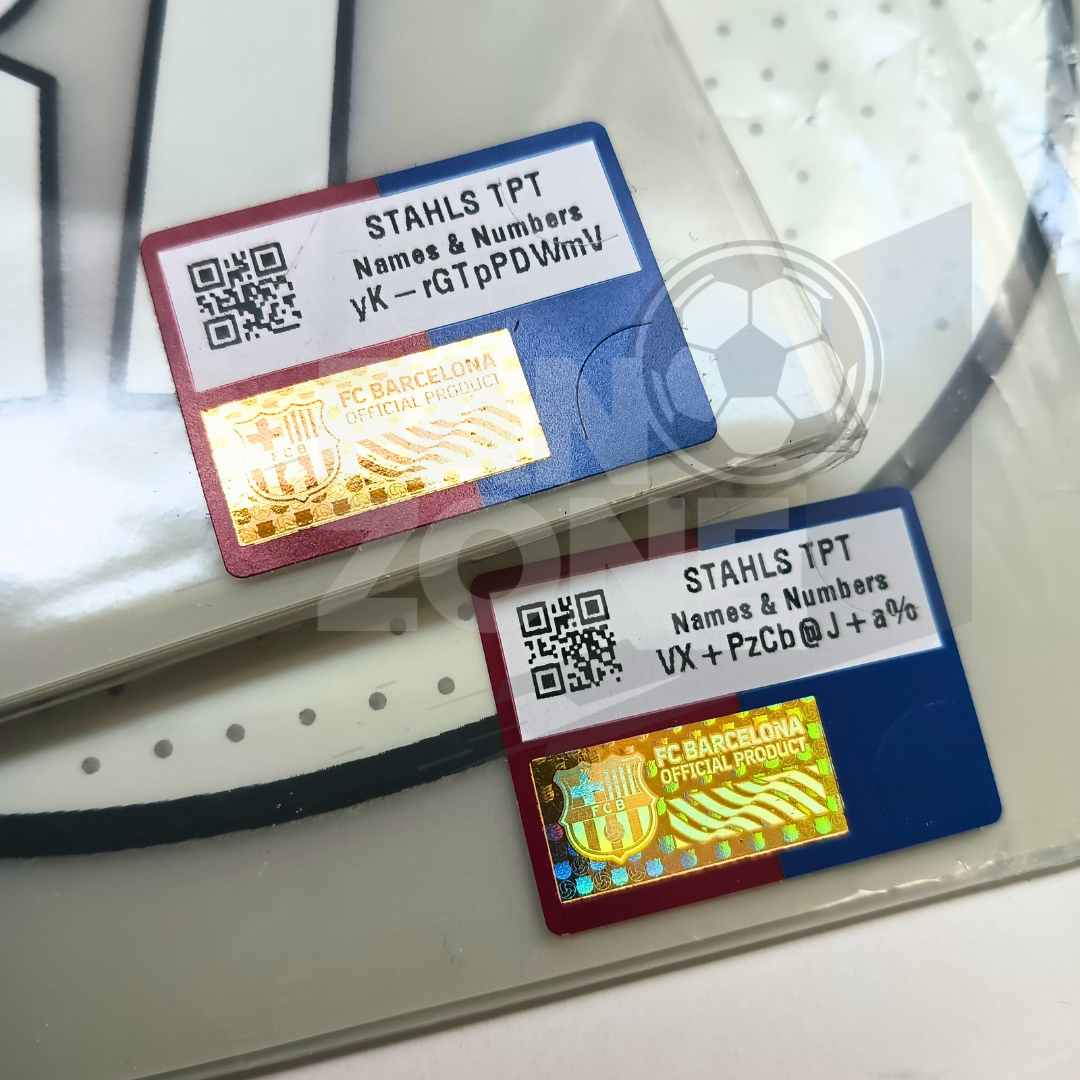 Kit PEDRI #8 Numeracion y parches Campeon La Liga– FC Barcelona Tercer jersey 2025/26 Total 90 | version jugador Stahls TPT Avery Dennison