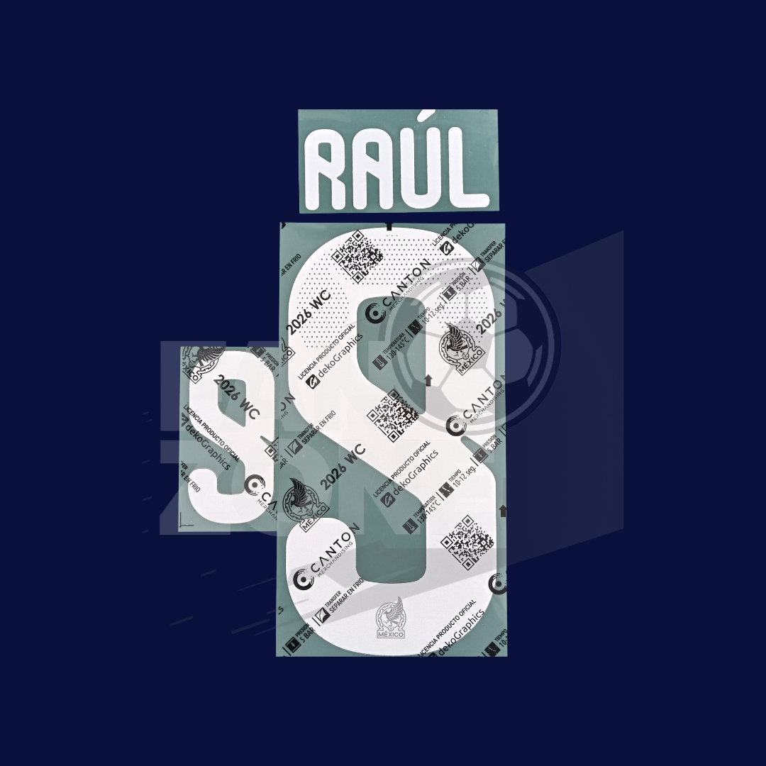 RAUL JIMENEZ Mexico Home World Cup 2026 Player Issue Name Number