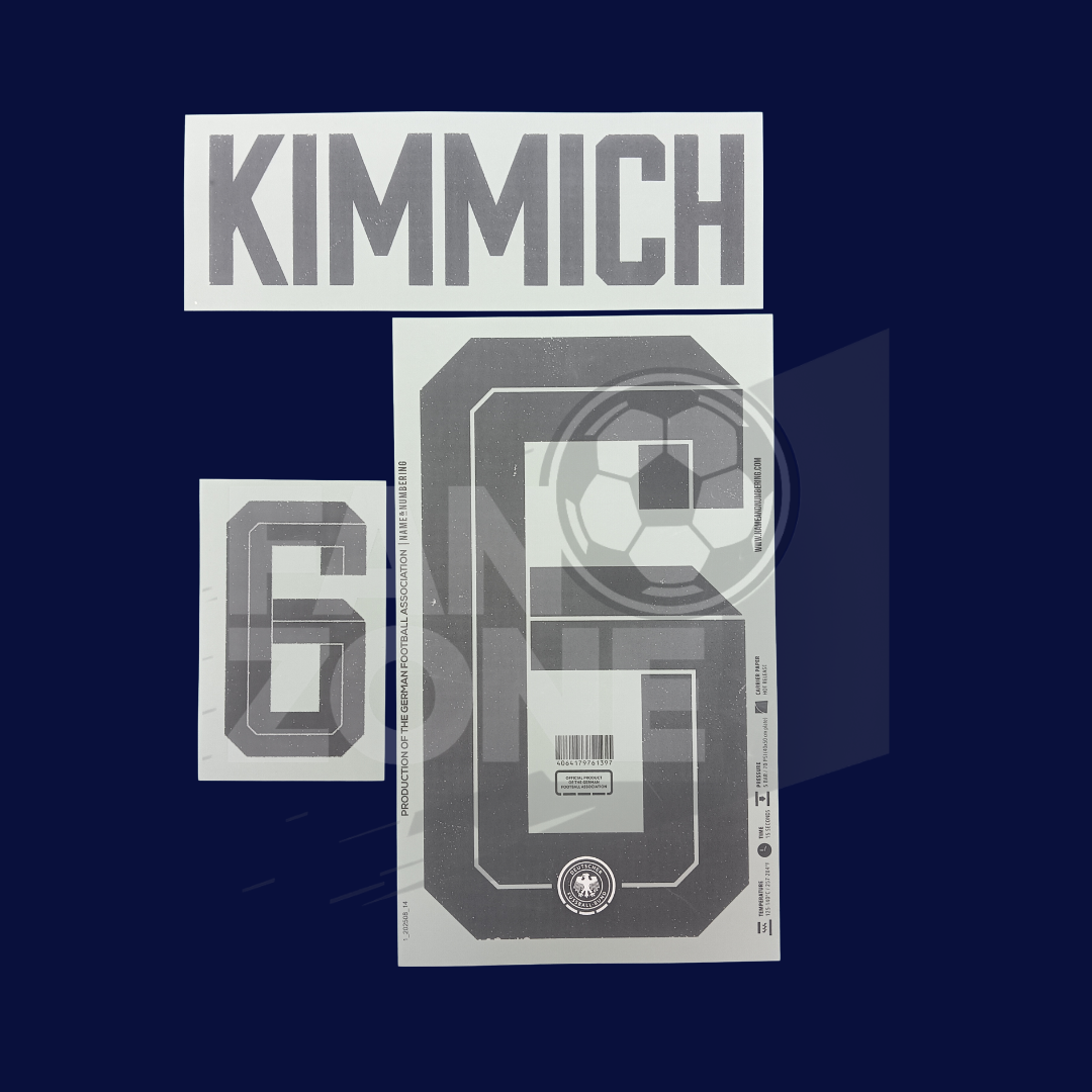KIMMICH #6 Alemania Local – Estampado Oficial Mundial 2026 | Player Issue