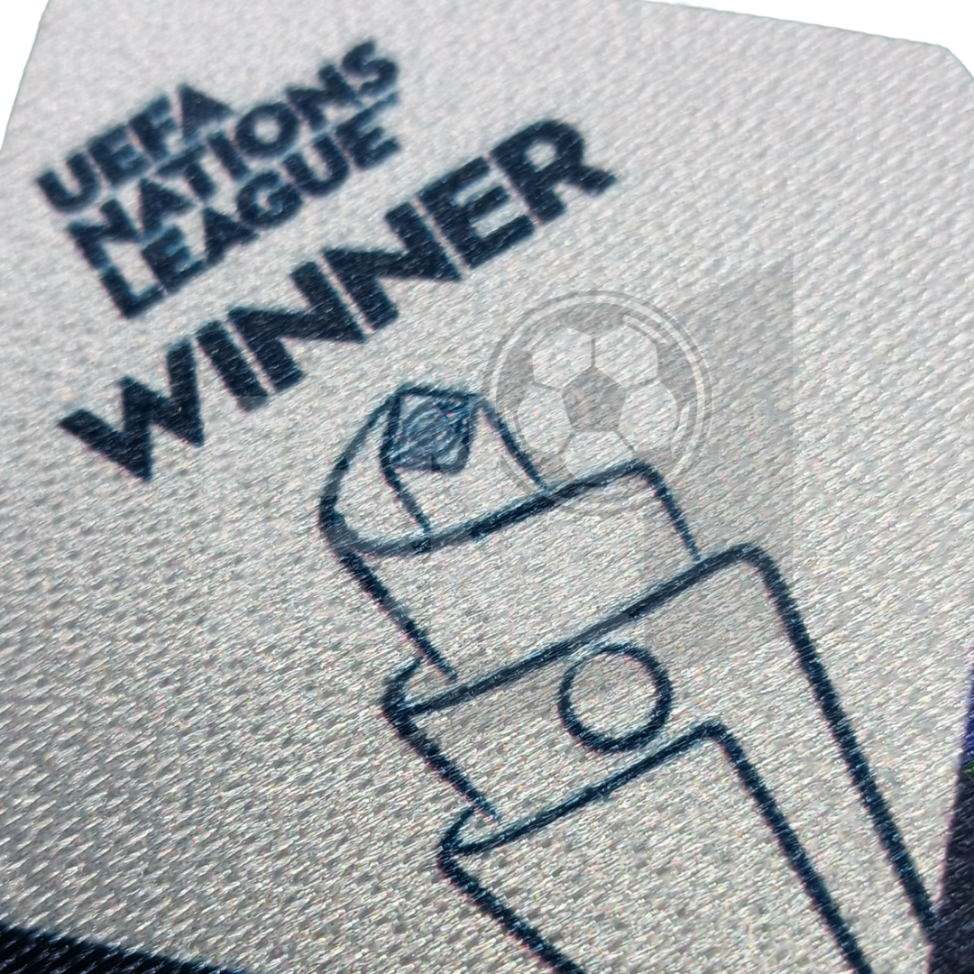 France UEFA Nations League 2021 Champions Patch | Player Issue Sporting iD