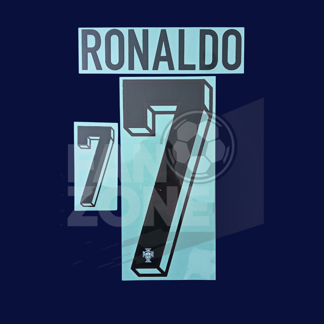 Numeración RONALDO Portugal Visita – Euro 2024 | Sporting iD Player Issue