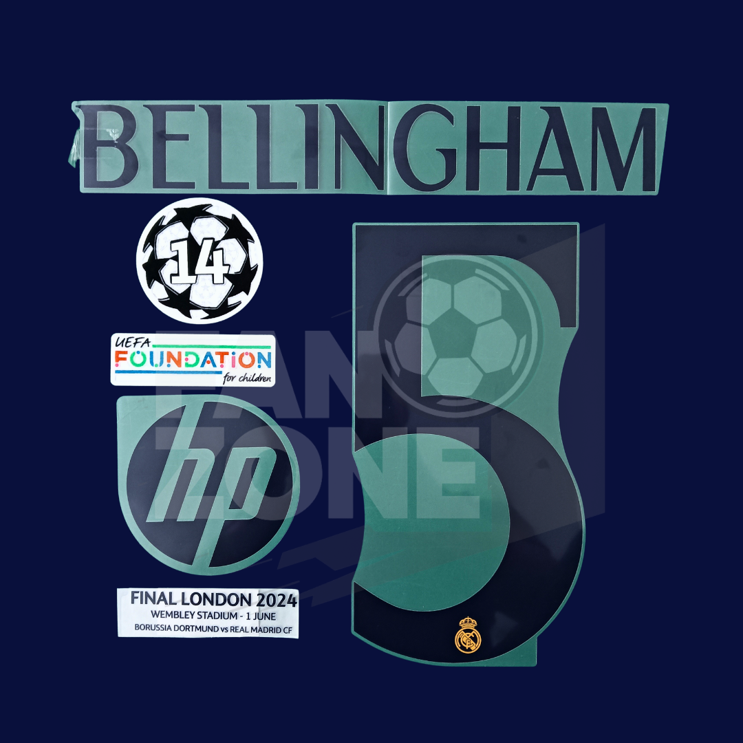 Full Kit Jude Bellingham Real Madrid Local – Final Champions League 2024