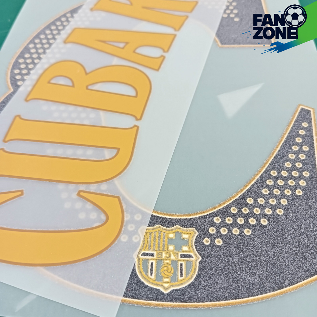 Numeración CUBARSI #5 FC Barcelona 2026/27 local | Modernista Player Issue Stahls