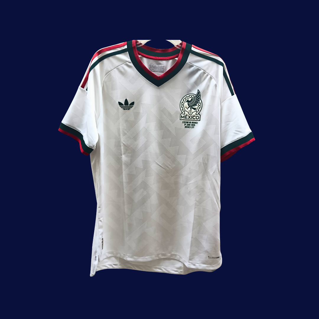 Jersey adidas México Visita 2026 | Versión Jugador RAÚL 9 MDT Chequia | MEDIANA