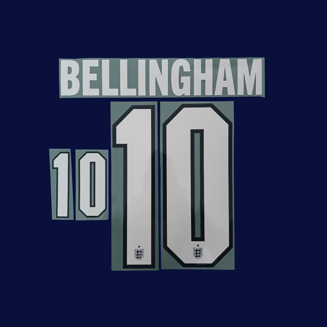 Numeracion BELLINGHAM #10 Inglaterra visita 2026 | Player Issue | ID Unlimited