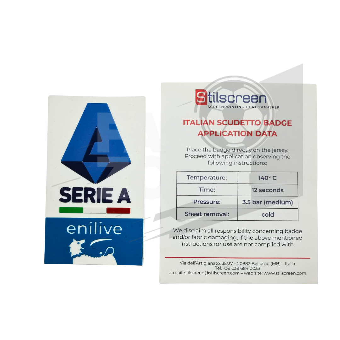SERIE A Italy Stilscreen patch
