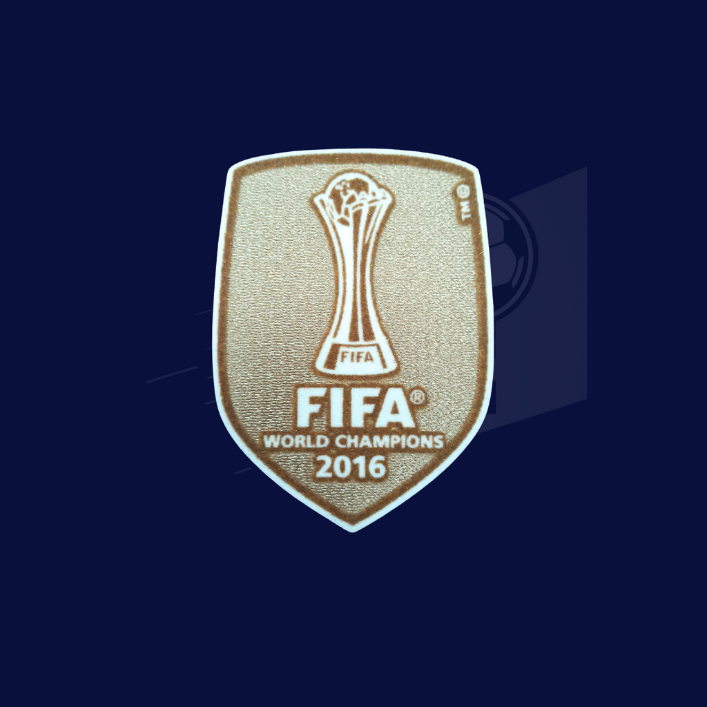 Sporting iD FIFA 2016 Club World Cup patch adult size player issue