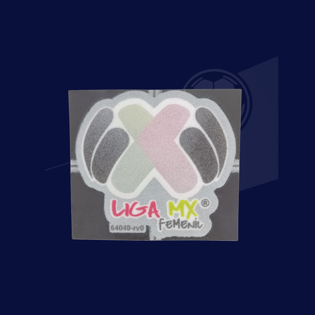 Parche Liga MX FEMENIL | Original de Utilería | FIBERLOK