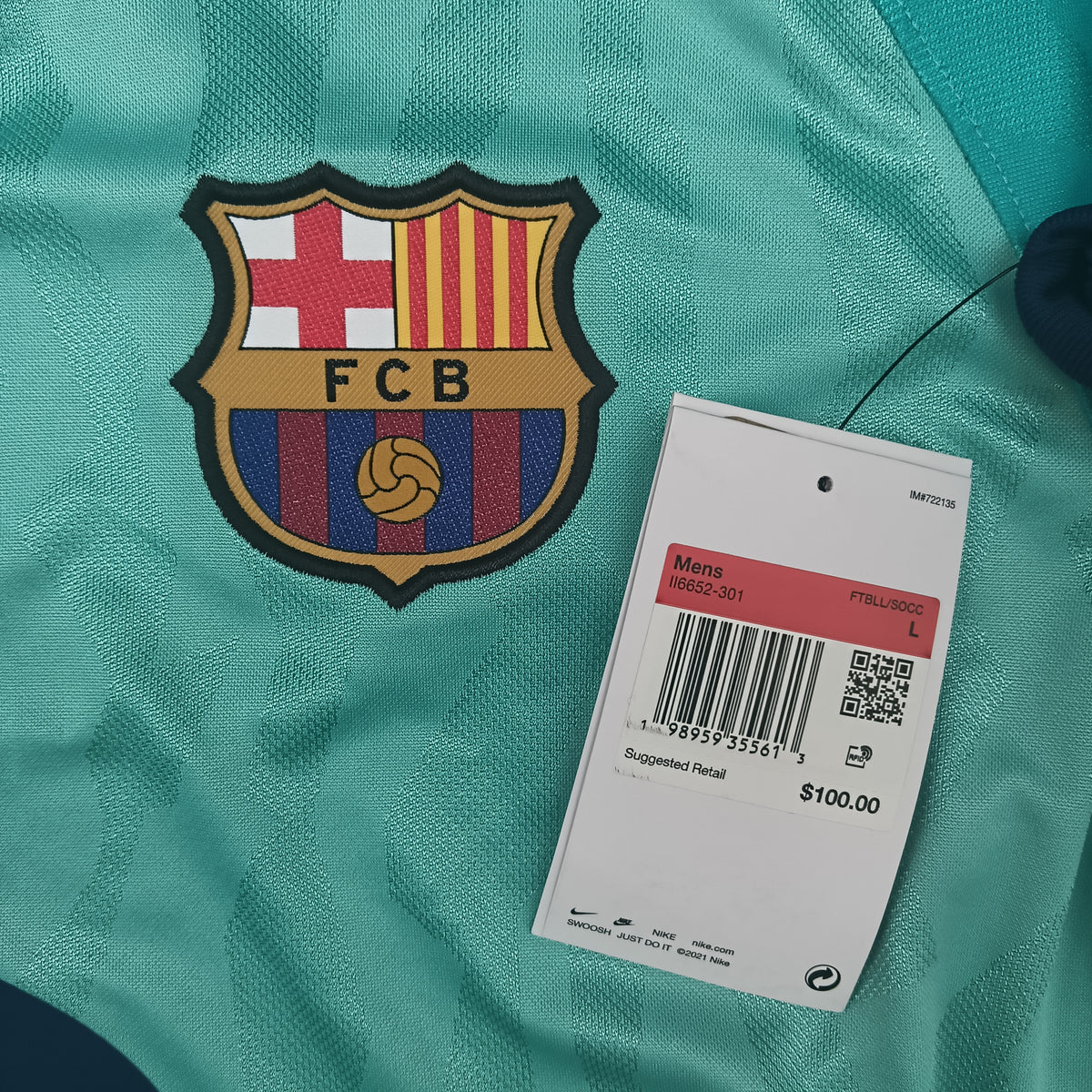Jersey FC Barcelona Tercero 2026/27 visita Stadium |Numeración+Parches Champions | GRANDE