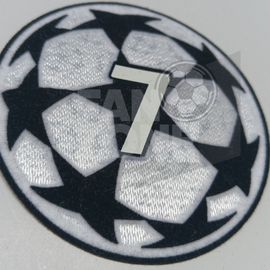 2024 Sporting iD Starball 7 AC MILAN patch Champions League adult size player issue