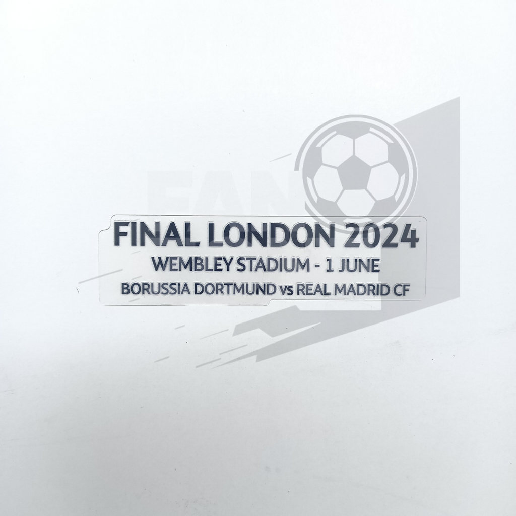 Avery Dennison Match day Final Champions League London 2024 Real Madrid