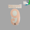 Official Kylian Mbappé #9 Name Number Set – Real Madrid Third Kit 2024/25 | Champions League Player Size Avery Dennison