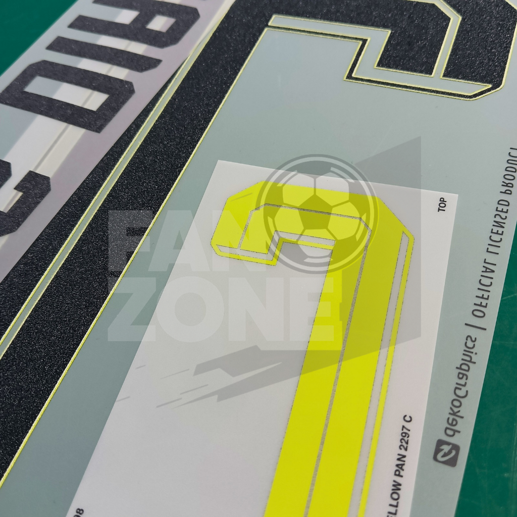 Numeracion LUIS DIAZ #7 Colombia Visita 2026/27 | Name Set Deko Graphics