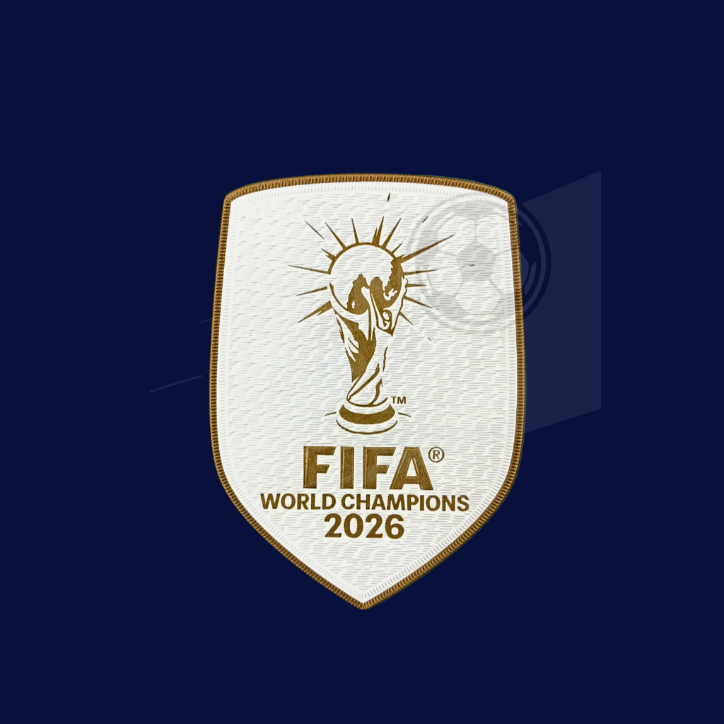 Parche FIFA World Champions 2026 Blanco|Authentic Player Issue|Cromotransfer