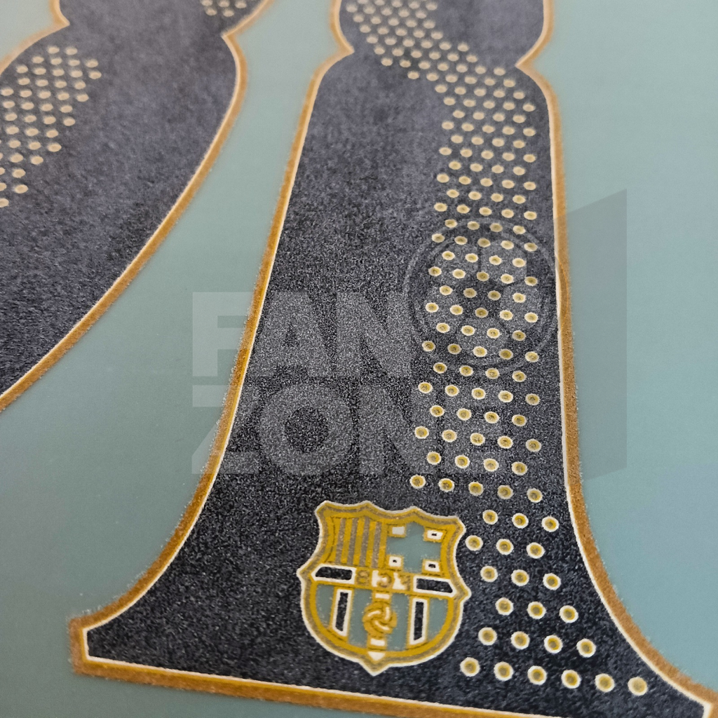 LAMINE YAMAL #10 FC Barcelona 2026/27 Home Numbering | Modernista Player Issue Stahls