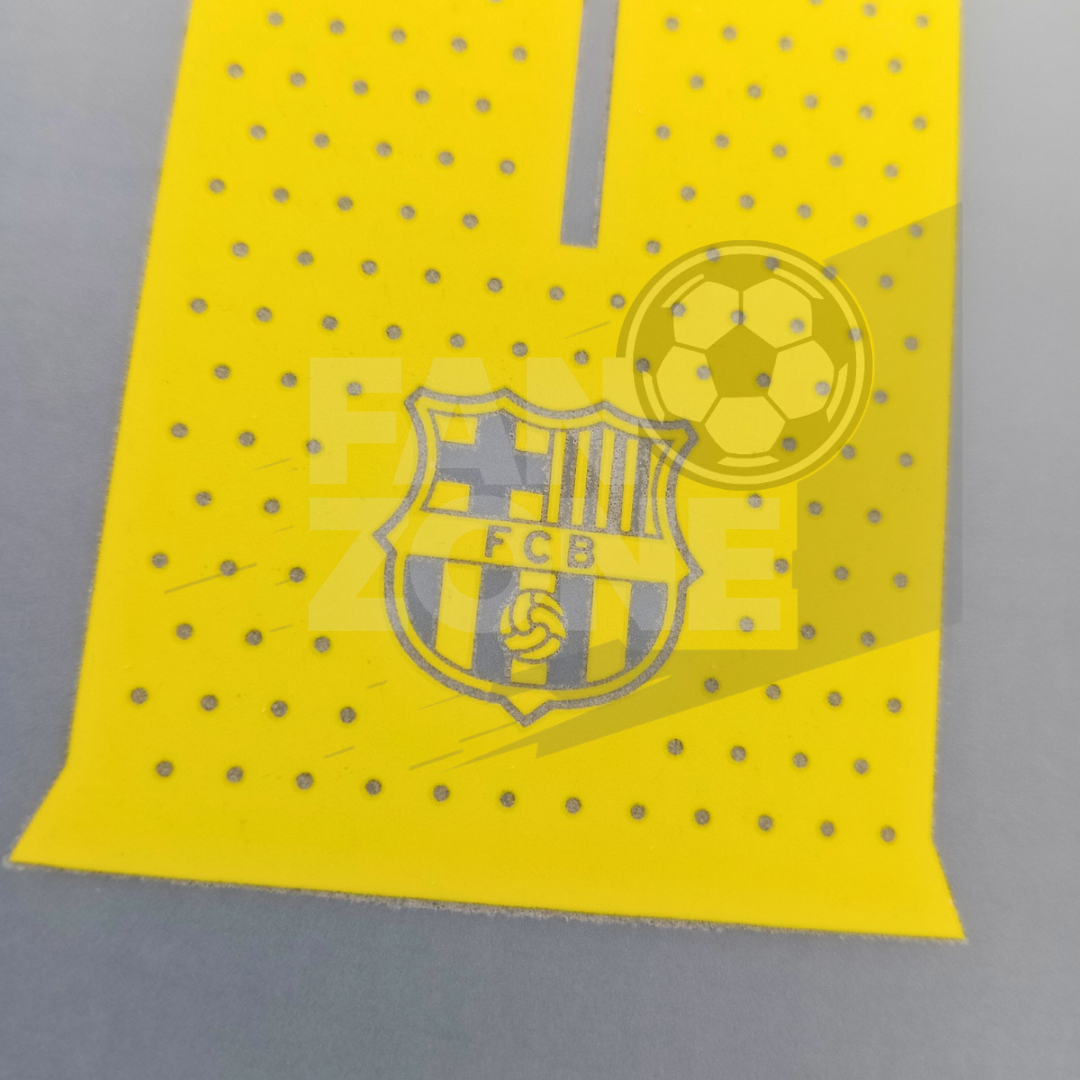 RAPHINHA FC Barcelona Home champions League cup Nameset Player issue 25/26 home Stahls TPT
