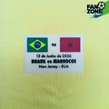 Transfer Match Details Brasil vs Marruecos | Mundial FIFA 2026 | New Jersey |DTF