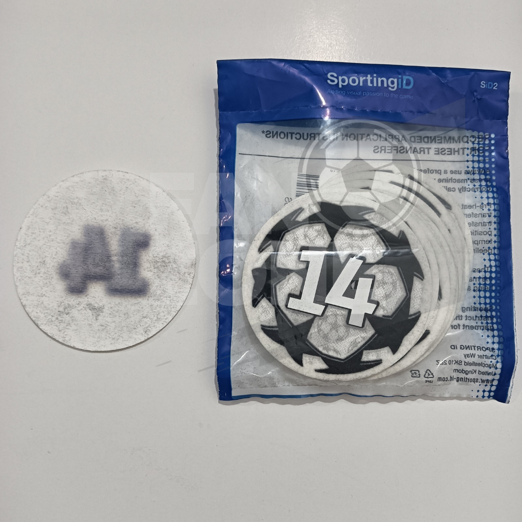 Sporting iD 23/24 Starball 14 Real Madrid patch Champions League adult size player issue