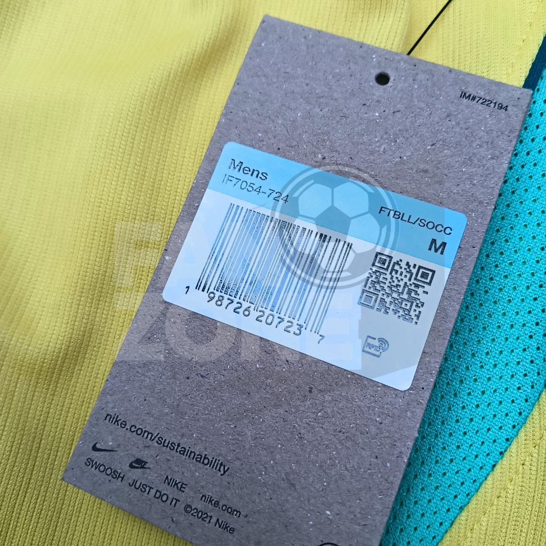 Jersey Nike Brasil Local 2026 | Aficionado con Numeración Oficial Cromotransfer |EXTRA GRANDE