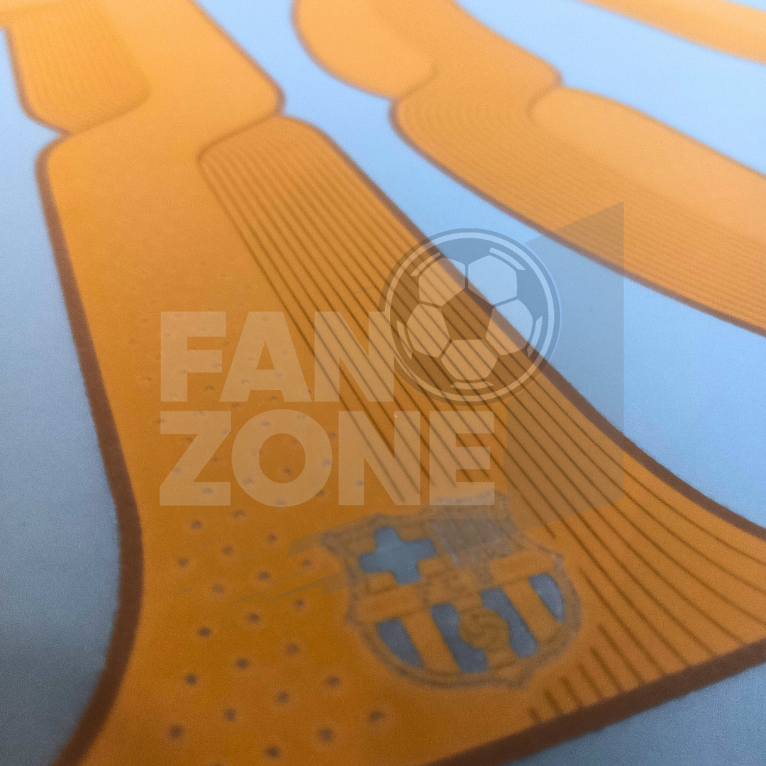 LAMINE YAMAL #10 FC Barcelona 2026/27 Home Numbering | Modernista Player Issue Stahls
