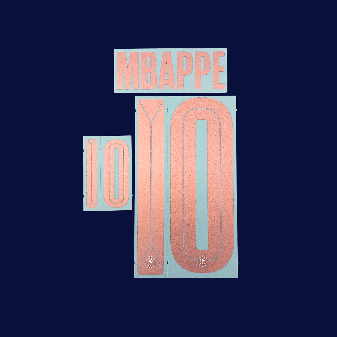 Numeración MBAPPÉ #10 Francia visita 2026 | Player Issue | Monblason
