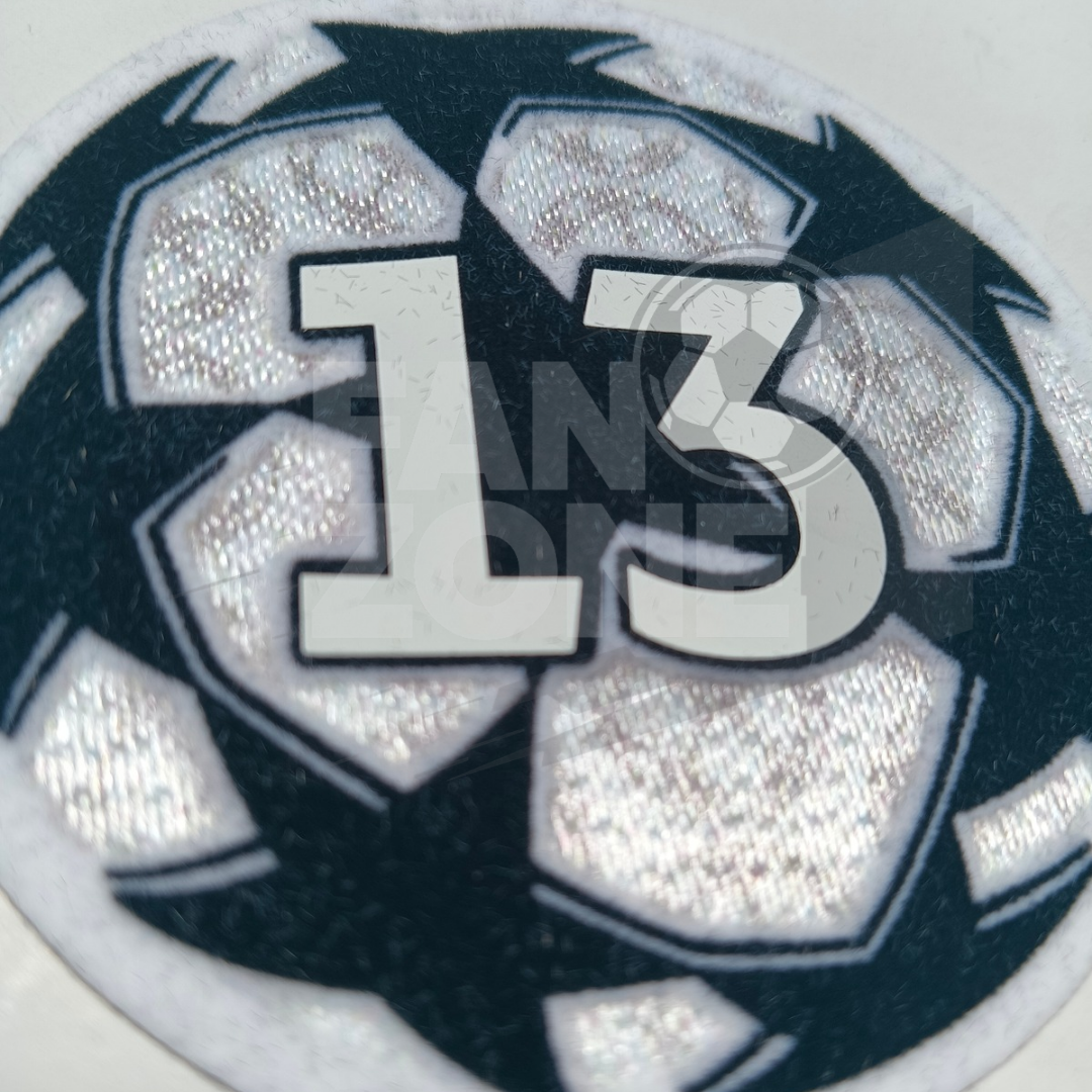Official Starball Badge Of Honor BOH 13 winners –Real Madrid 2021/22 |Champions League cup Player Size Sporting iD