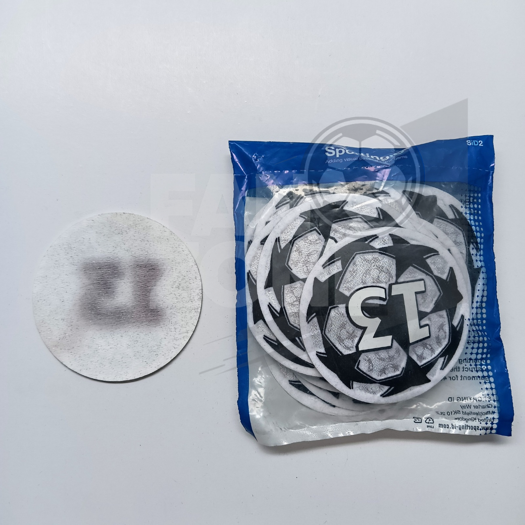 Sporting iD 21/22 Starball 13 Real Madrid patch Champions League adult size player issue