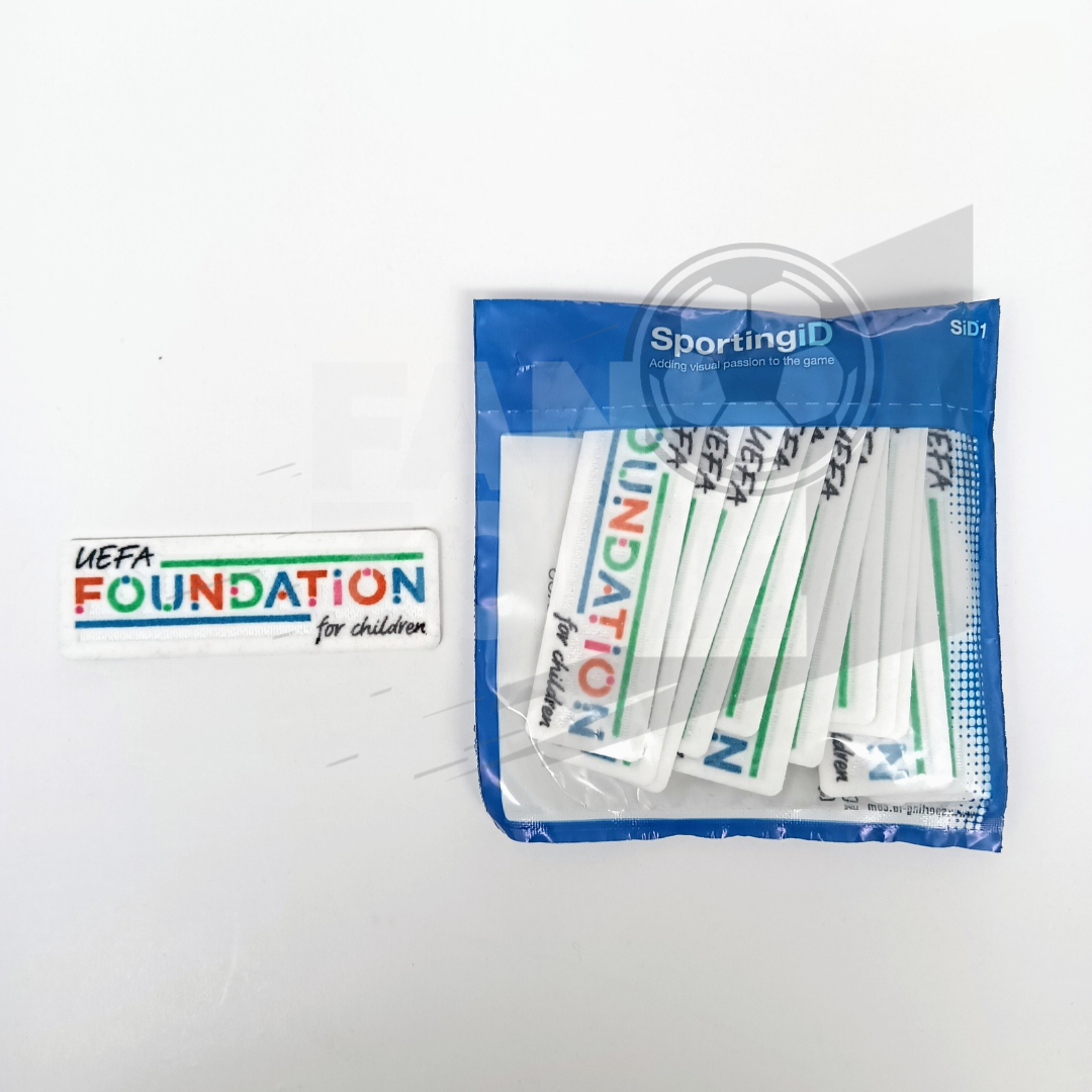 Sporting iD UEFA FOUNDATION patch Jr size