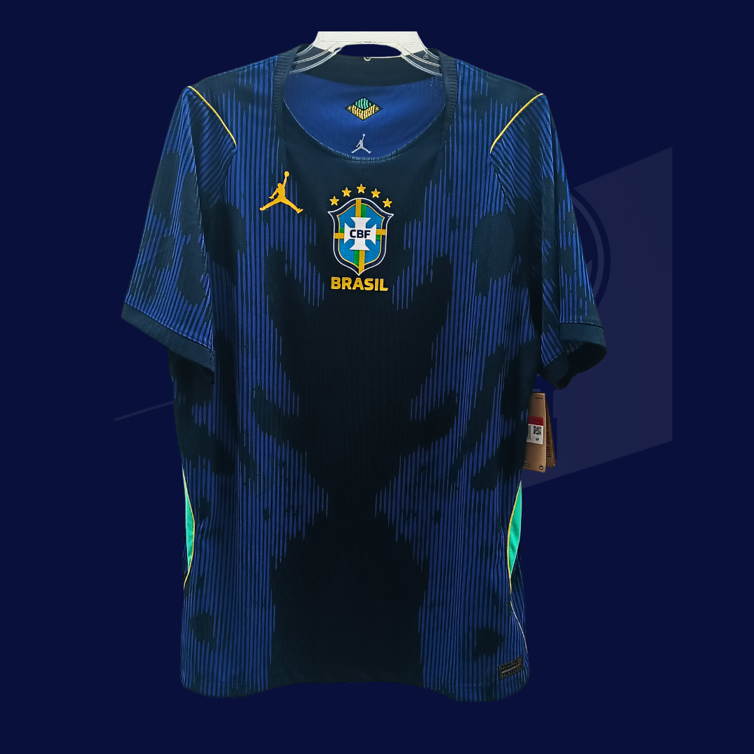 Jersey Brasil Visita 2026 jugador Aero-FIT | Talla Grande