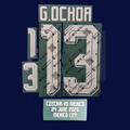Numbering G. OCHOA #13 Mexico visit 2026+MDT Czechia | Canton player version