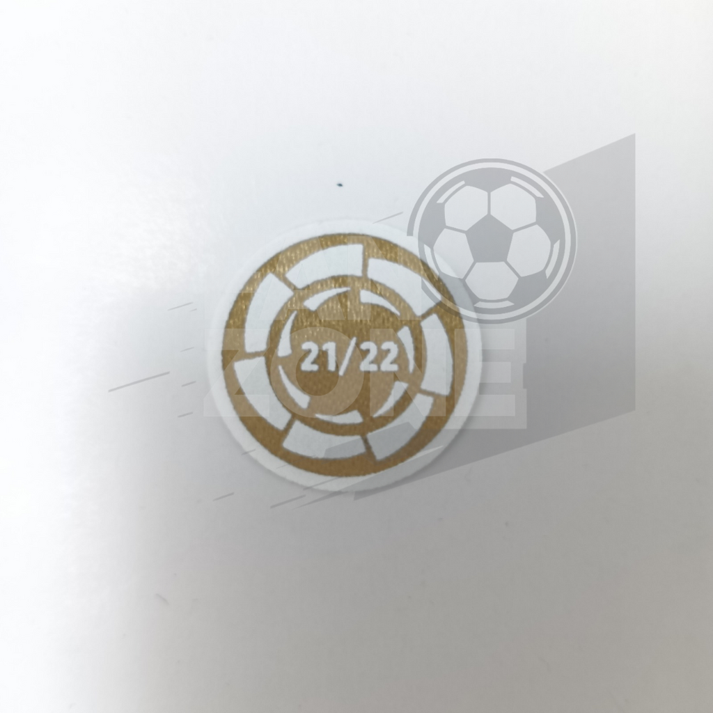 21/22 Sipesa LaLiga Champions Real Madrid Flock Patch