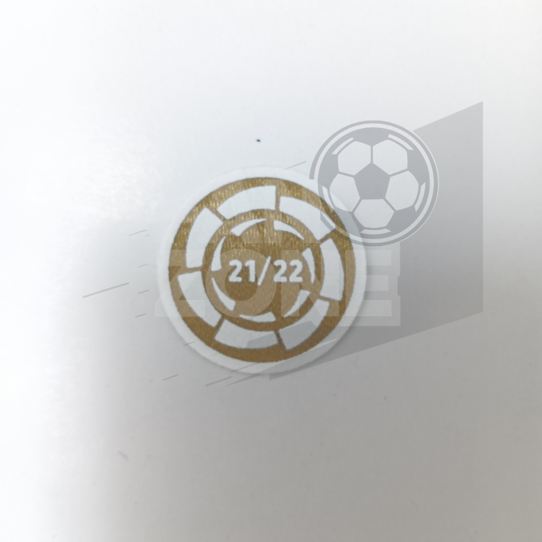 21/22 Sipesa LaLiga Champions Real Madrid Flock Patch