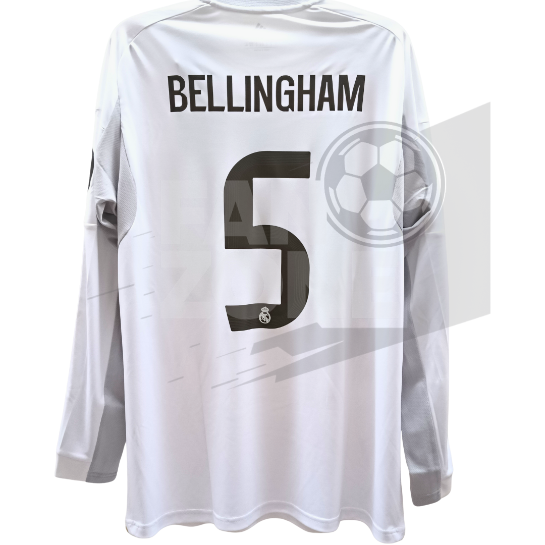 Real Madrid home LS jersey Aeroready w full UCL Intercontinental NAMESET Authentic