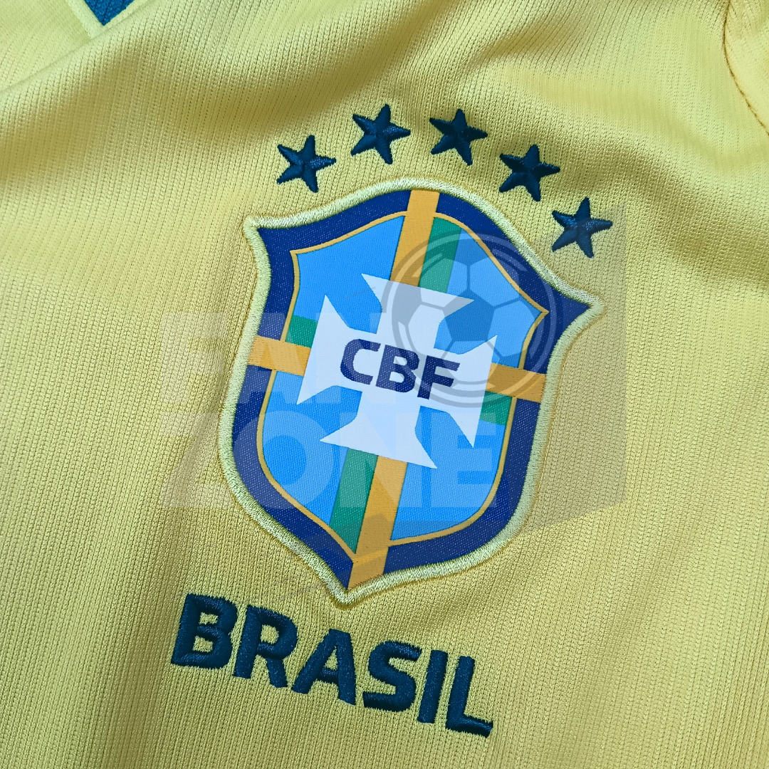 Jersey Nike Brasil Local 2026 | Aficionado con Numeración Oficial Cromotransfer |EXTRA GRANDE