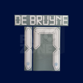 Numeracion DE BRUYNE #17 – Manchester City local Kit 2021/22 | Champions League cup Player issue Sporting iD