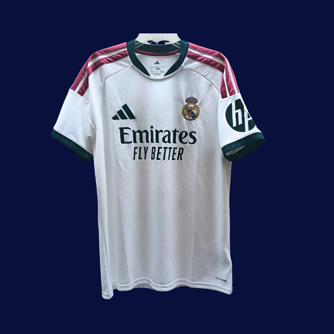 Jersey Adidas Real Madrid 2026/27 local Aficionado | Numeración+Parches Champions | GRANDE