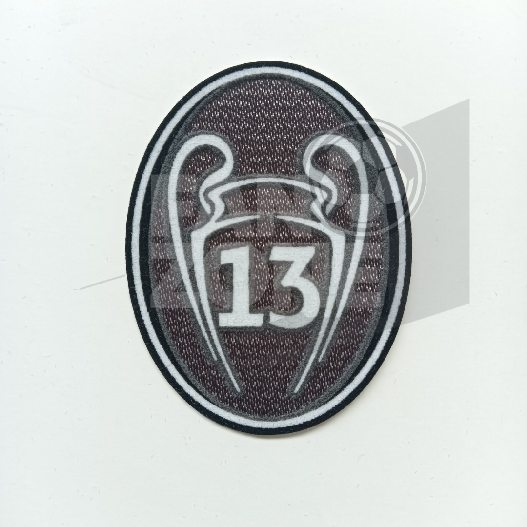 Sporting iD Badge of Honor BOH 13 Real Madrid Champions League adult size player issue patche