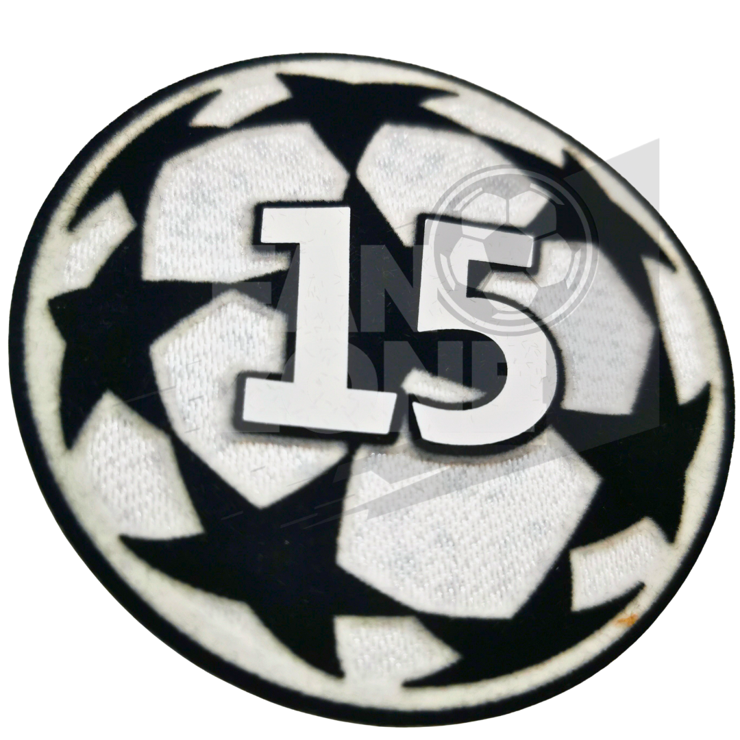 Kit Parches Champions League Real Madrid 2026/27 | Starball 15 + UEFA Foundation Sporting iD Player Issue