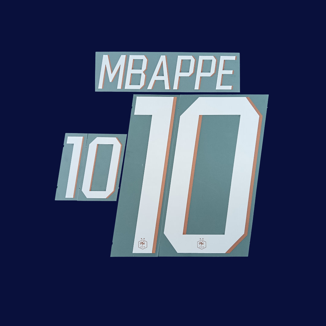 Numeración MBAPPÉ #10 Francia Local 2026 | Player Issue | Monblason