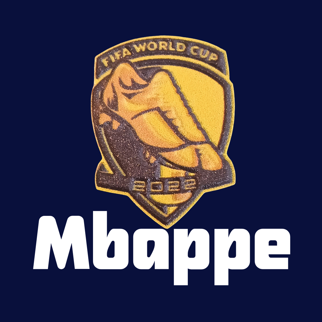Parche Bota de Oro 2022 MBAPPE 2026 | Efecto 3D