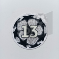 Official Starball Badge Of Honor BOH 13 winners –Real Madrid 2021/22 |Champions League cup Player Size Sporting iD
