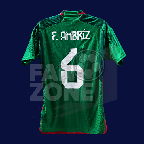 Jersey adidas México 2022/23 Local HEAT.RDY | FIDEL AMBRIZ #6|Chica Player issue