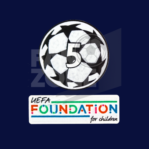 *PRE SALE* Champions League Sporting iD Starball Badge Honor 5| UEFA FOUNDATION| FC BARCELONA 2024-25| Player issue adult size| Kit