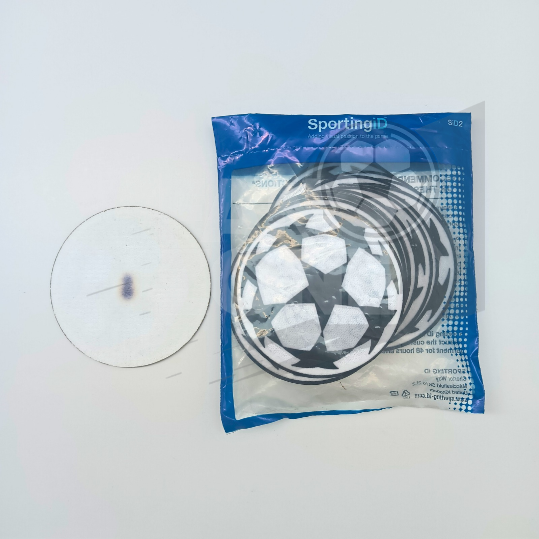 New 2024 Sporting iD Starball patch Champions League adult size player issue