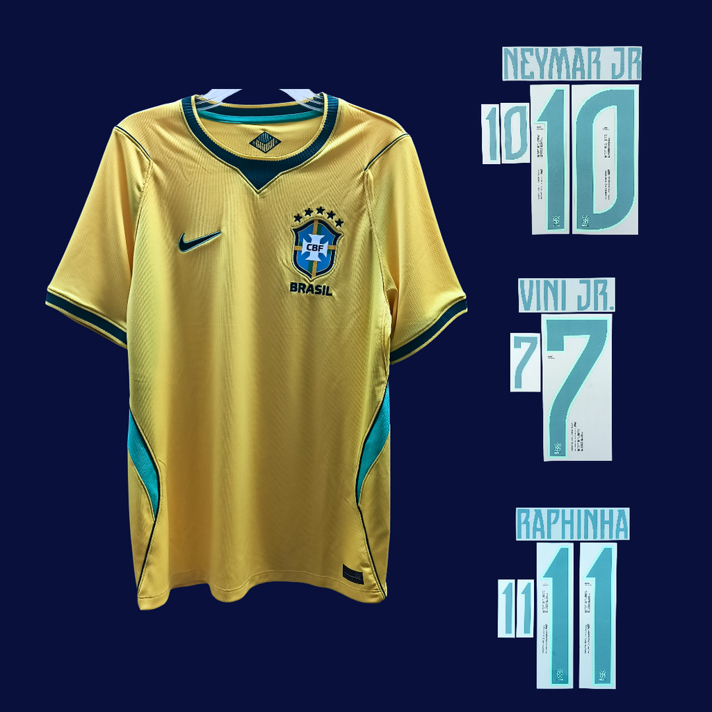 Jersey Nike Brasil Local 2026 | Aficionado con Numeración Oficial Cromotransfer |EXTRA GRANDE