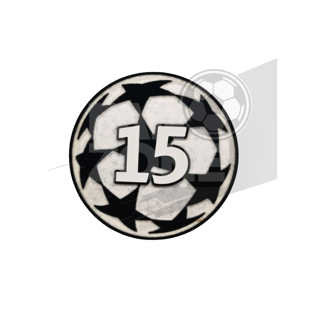 Official Starball Badge Of Honor BOH 15 winners –Real Madrid 2025 |Champions League cup Player Size Sporting iD