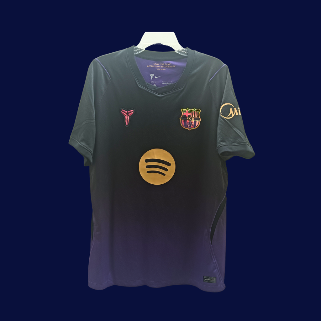 Jersey Nike FC Barcelona MAMBA 2026/27 visita Stadium |Numeración+Parches Champions | GRANDE