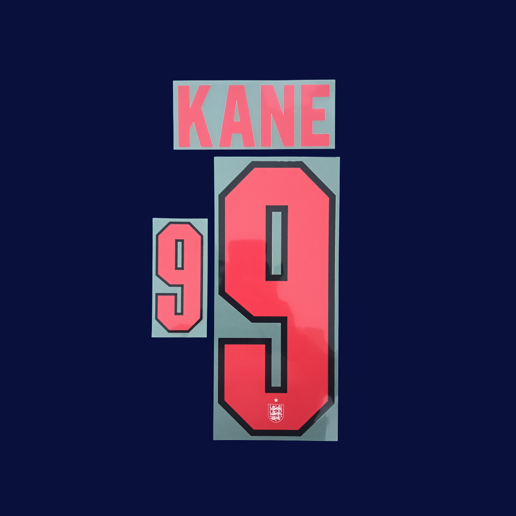 Numeracion KANE #9 Inglaterra Local 2026 | Player Issue | ID Unlimited