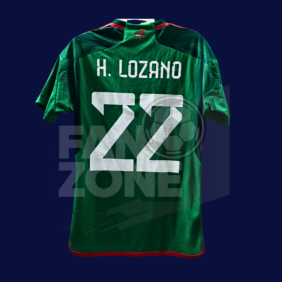 Jersey adidas México 2022/23 Local AEROREADY | CHUCKY LOZANO #22|Chica